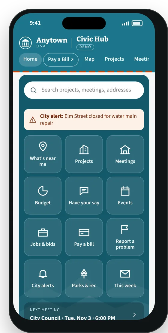 Tiles layout